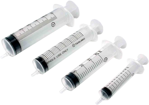 Medical Syringes Transparent Background