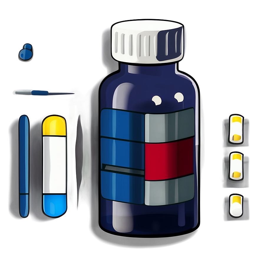 Medication Bottle Clipart PNG tpp PNG with transparent background