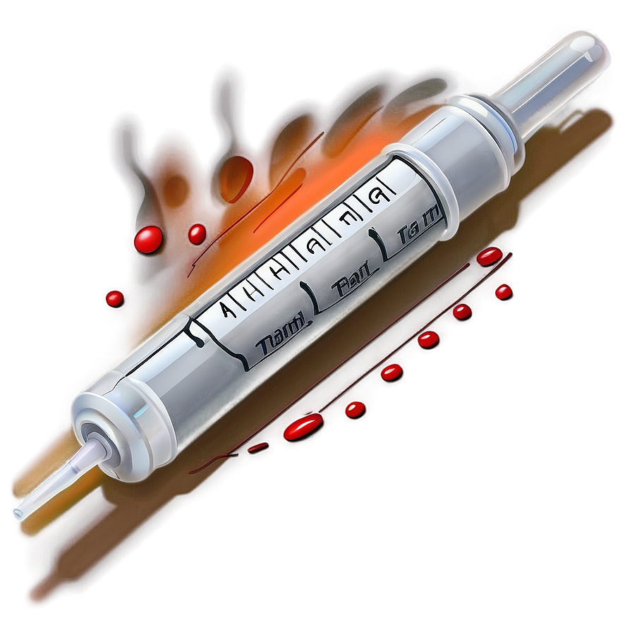 Medication Syringe PNG 12 PNG with transparent background