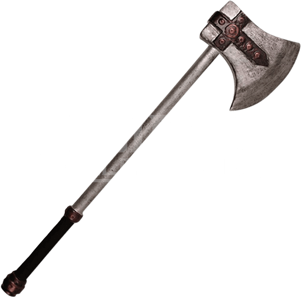 Transparent Sword Png Transparent - Battle Axe Crusades, Png Download PNG with transparent background