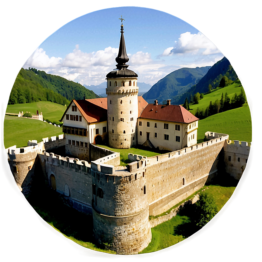 Medieval Castle Austria Png 06232024