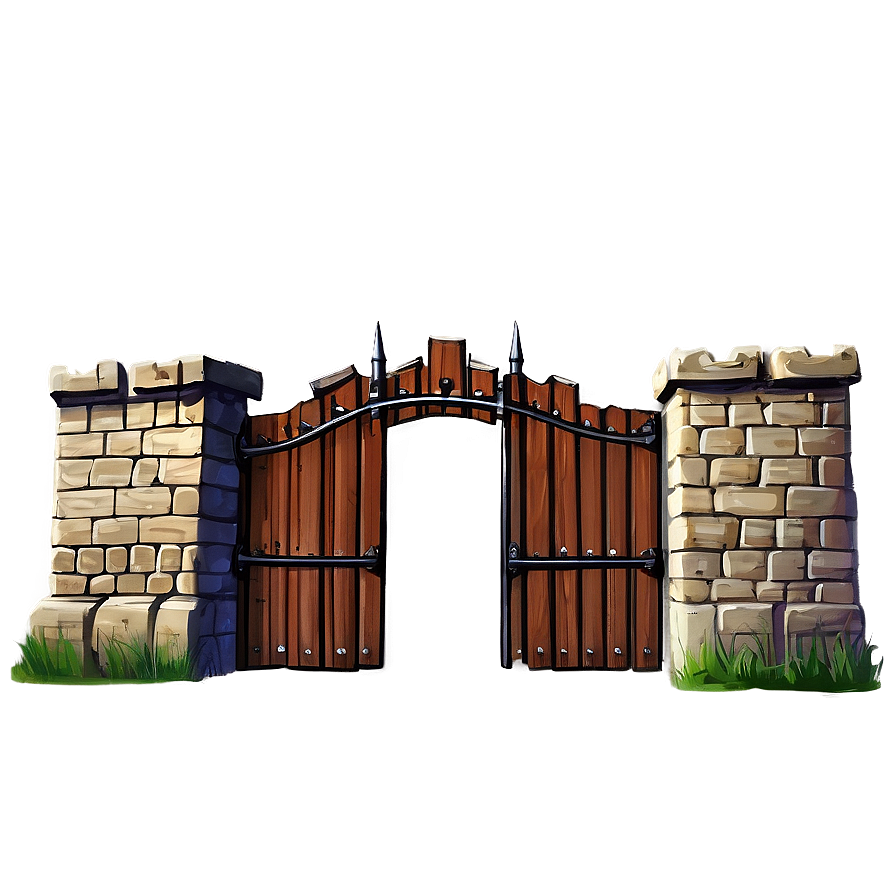 Medieval Castle Gate Png 38