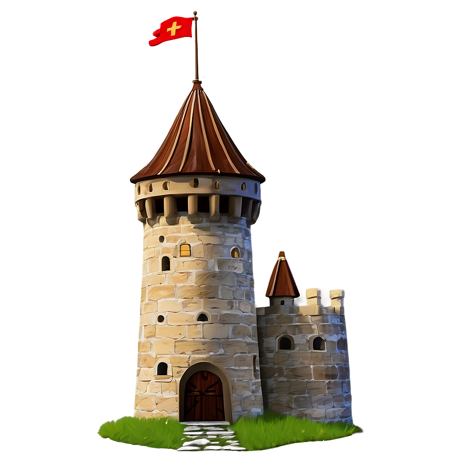 Medieval Castle Tower Png 05242024