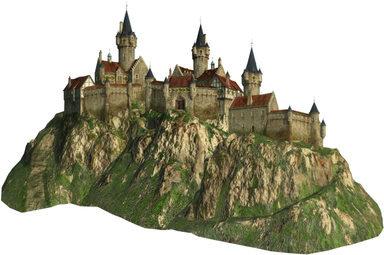 High Resolution Png Free Icons And - Minecraft Epic Mountain Castle PNG with transparent background