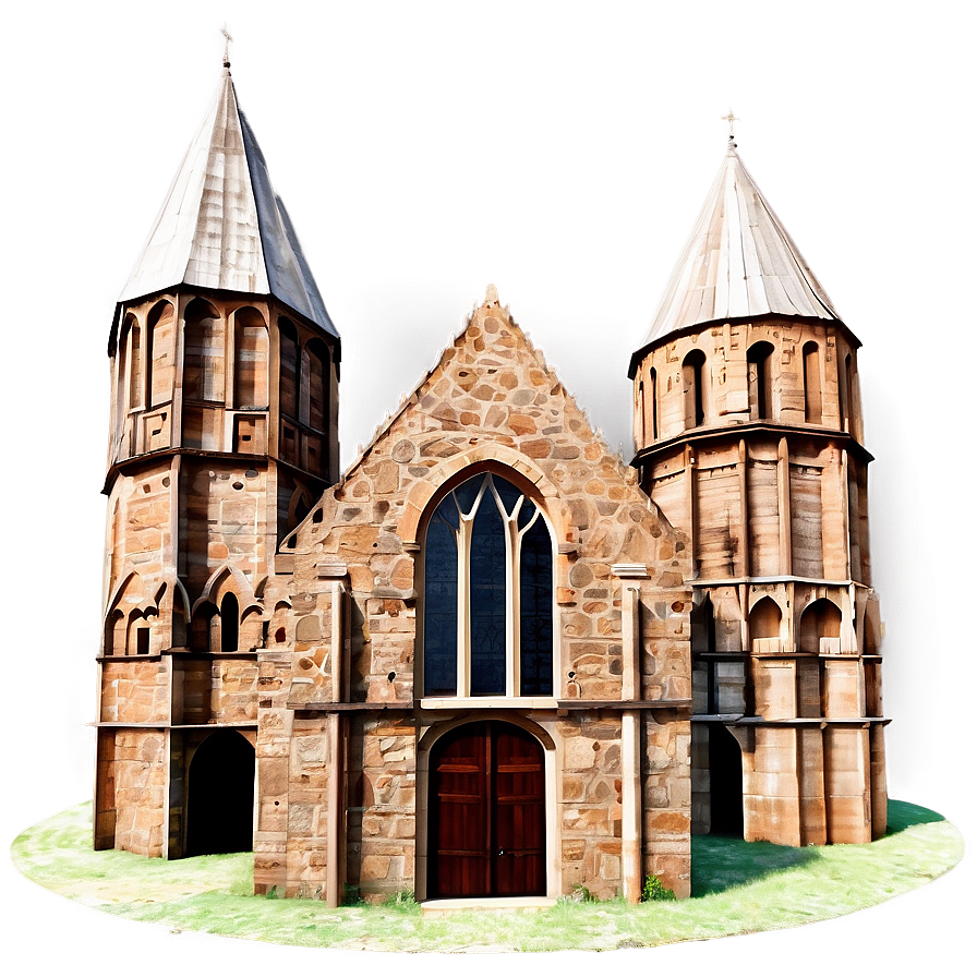 Medieval Cathedral Architecture Png 06232024