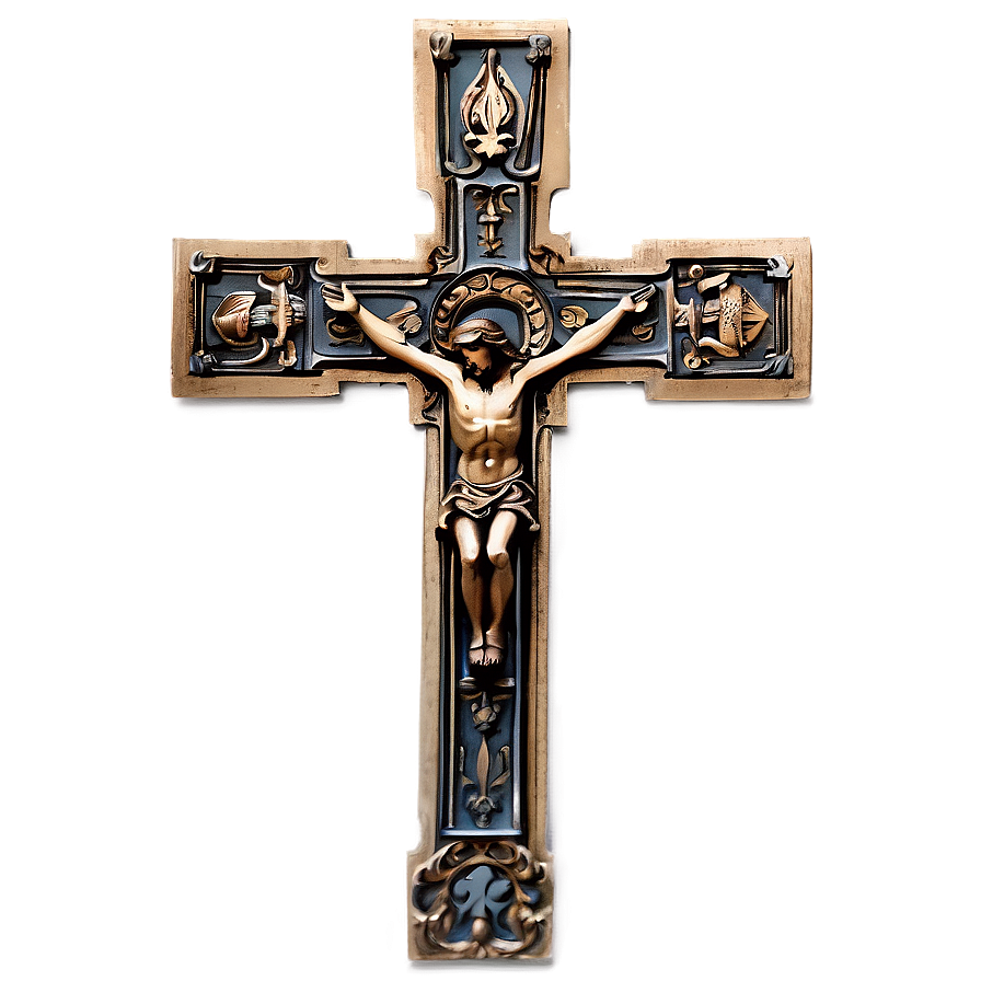 Medieval Catholic Cross Reference Png 74