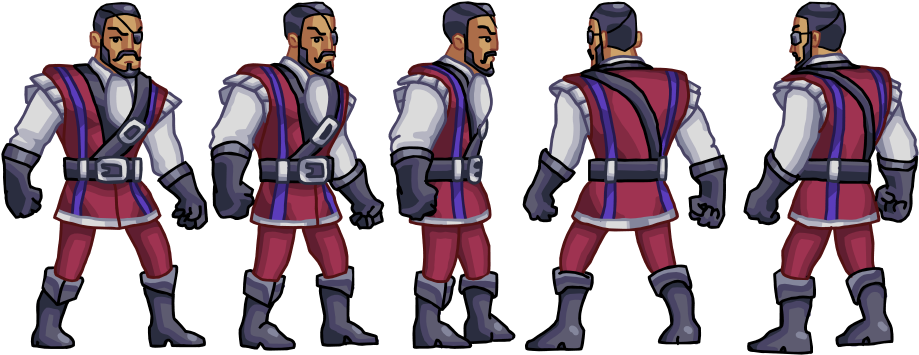 Medieval Character Sprite360 View