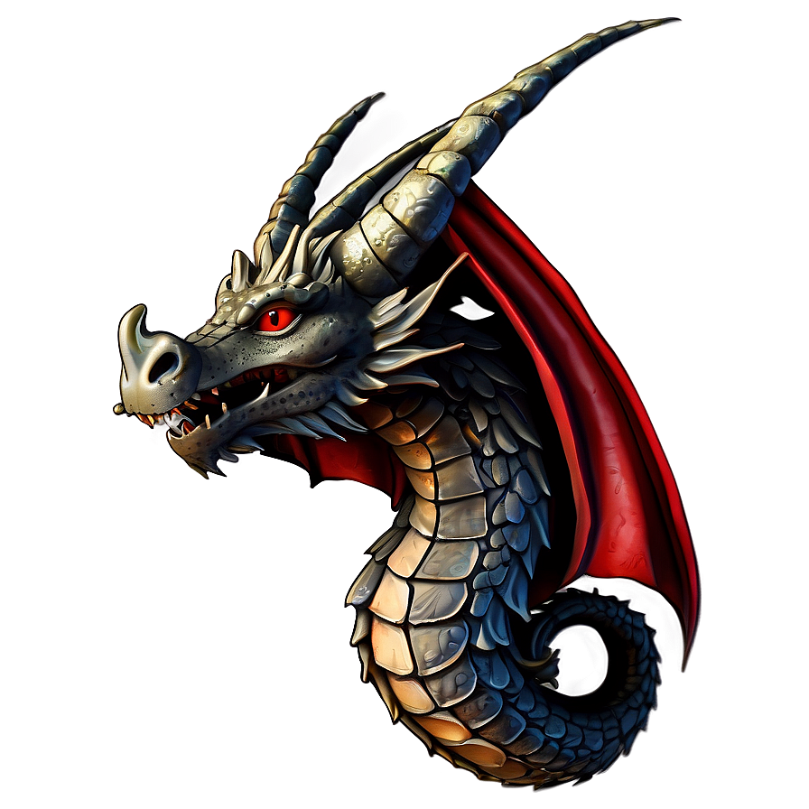 Medieval Dragon Symbol Png 05032024