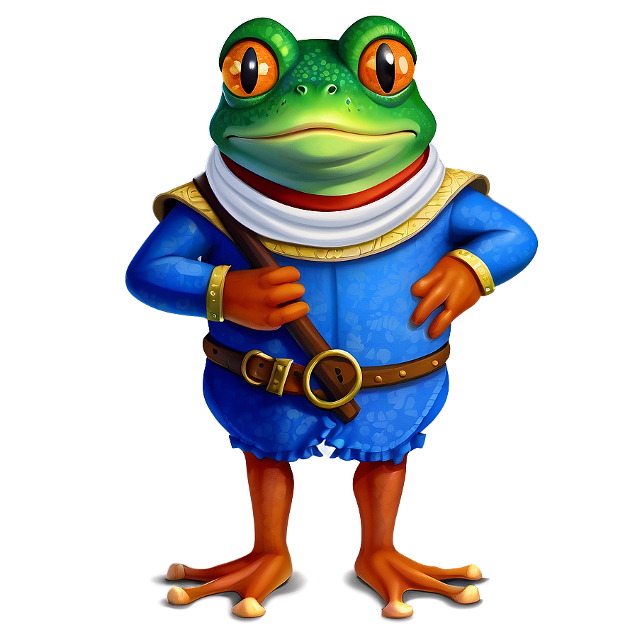 Medieval Frog Cartoon Png 06272024