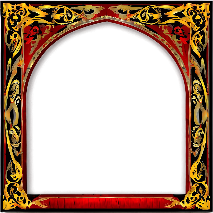 Medieval Gothic Frame Png Tgb15