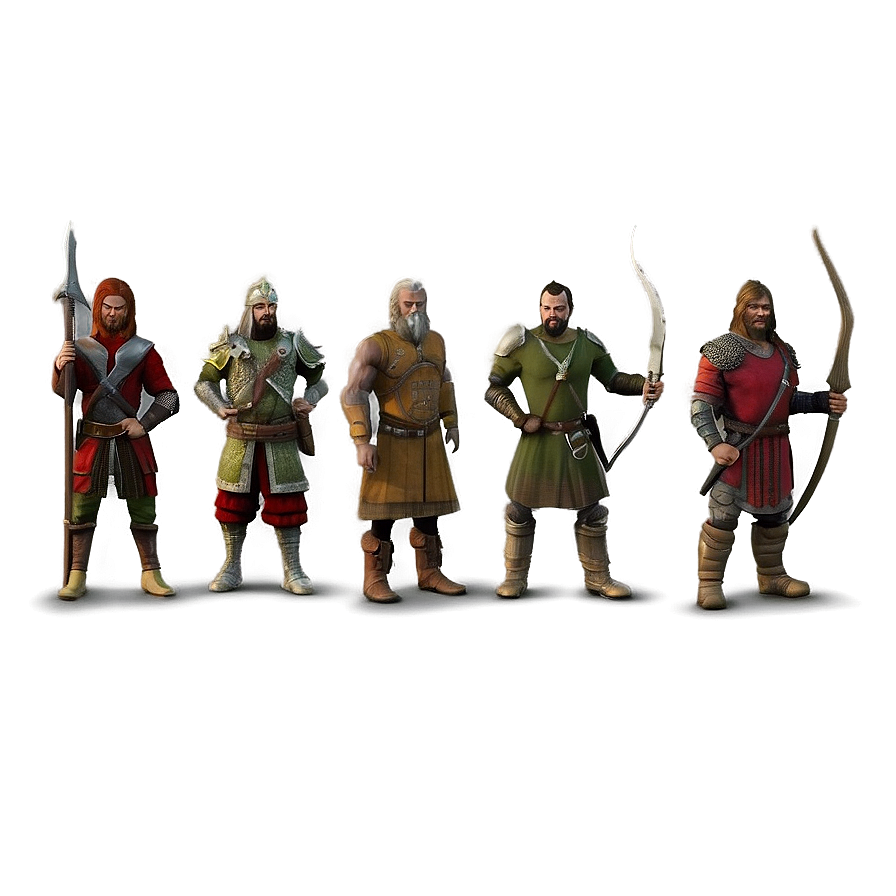 Medieval Hunting Party Png Kfx