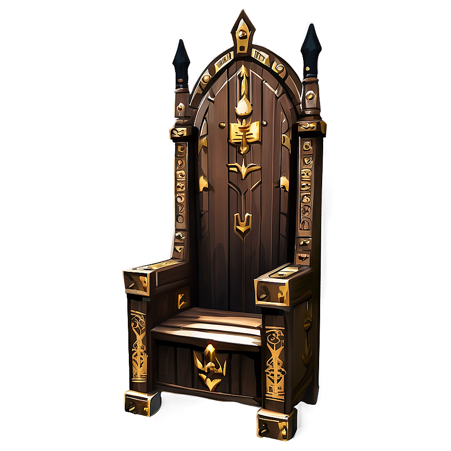 Medieval King Throne Png 06232024