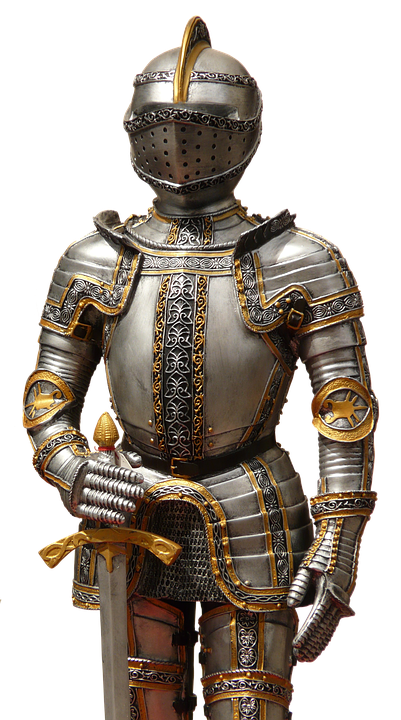 Medieval Knight Armor PNG with transparent background