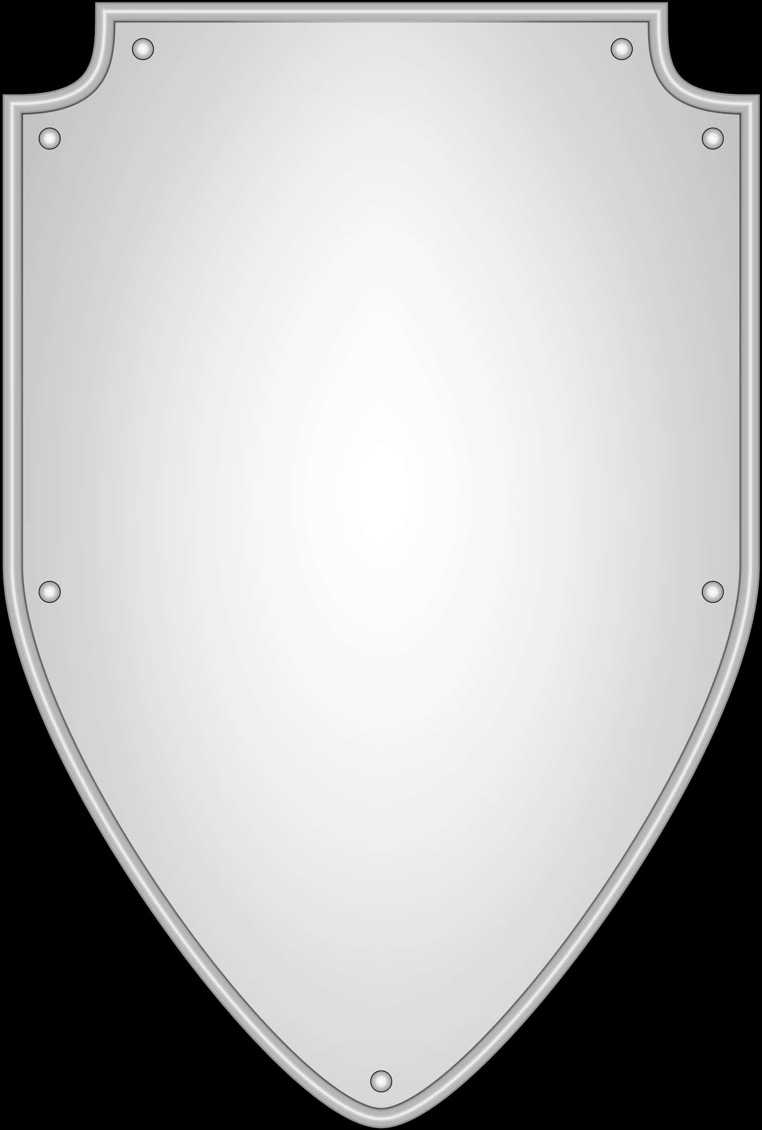 Medieval Knight Shield Vector