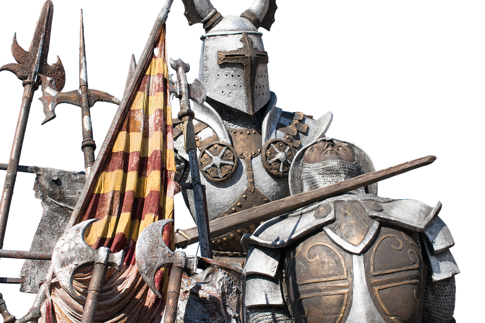 Medieval Knightsand Armor PNG with transparent background