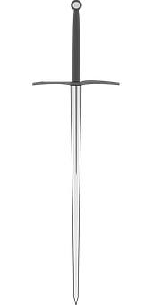 Medieval Longsword Silhouette