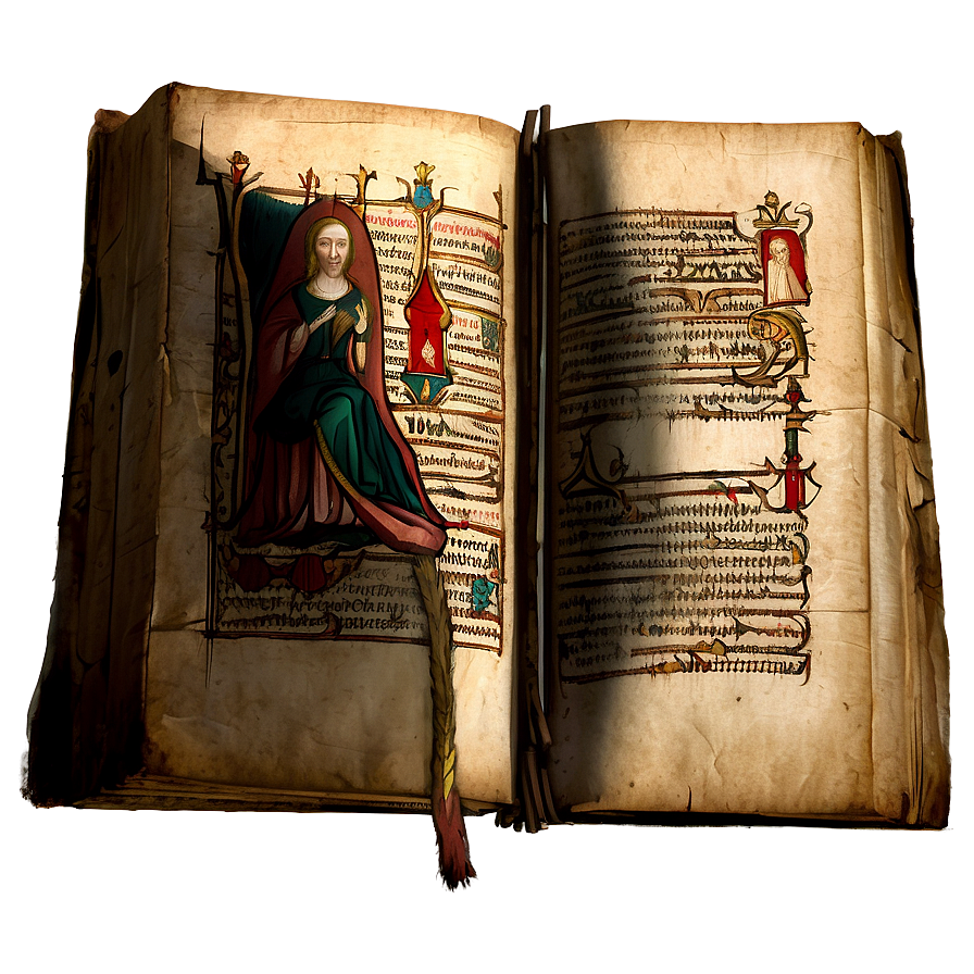 Medieval Manuscript Illuminations Png 12