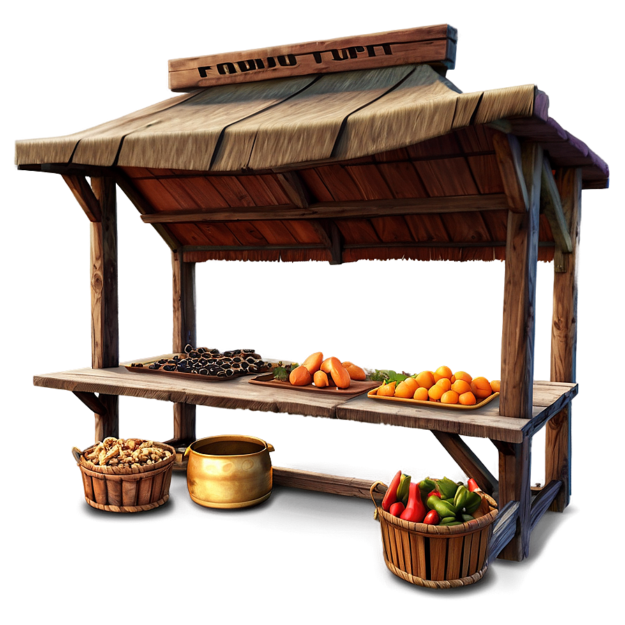 Medieval Market Stall Png 06232024