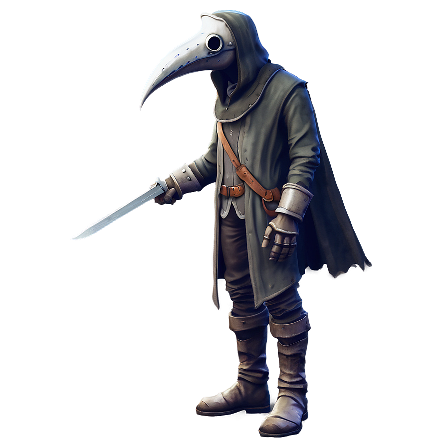 Medieval Plague Doctor Png 06232024