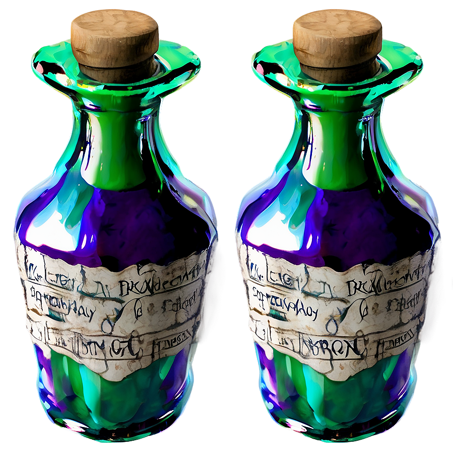 Medieval Potion Bottles Png Xqx77