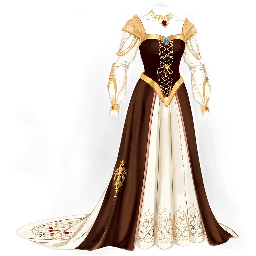 Medieval Princess Dress Png Ucf29