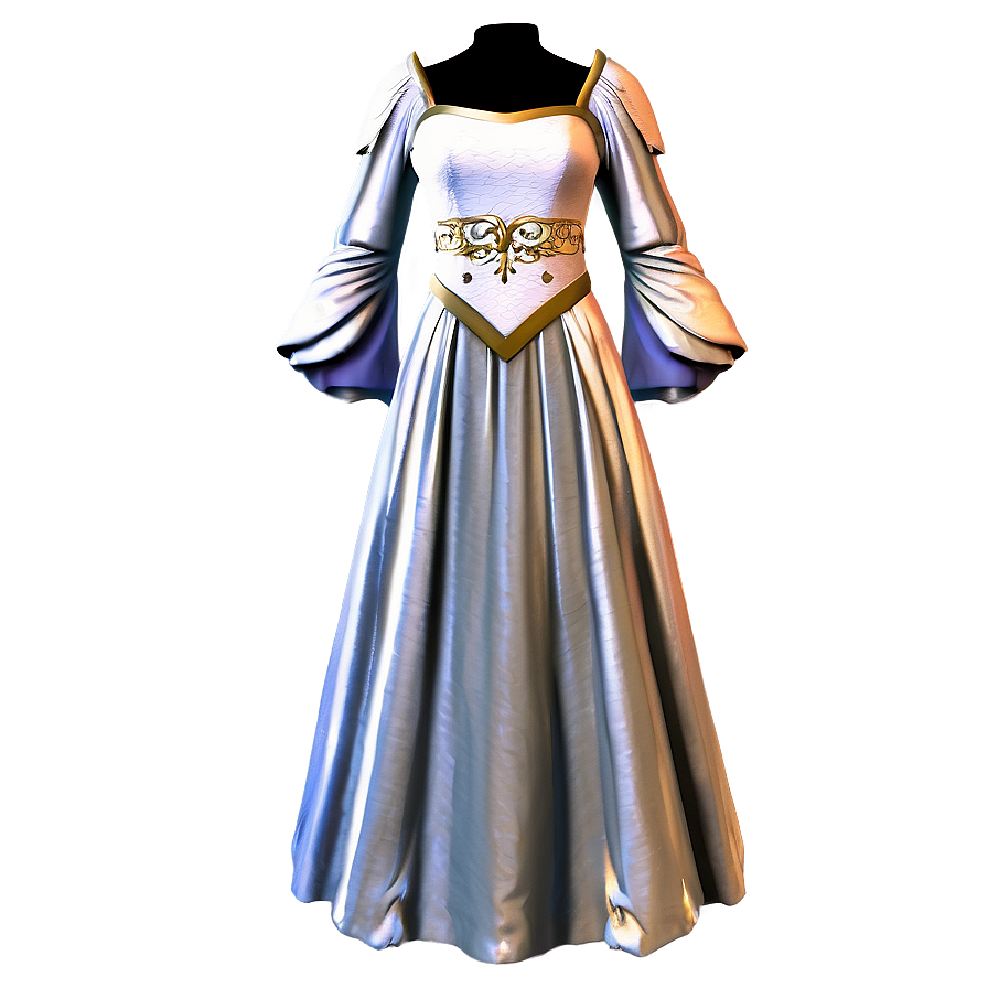 Medieval Princess Dress Png Xmv71