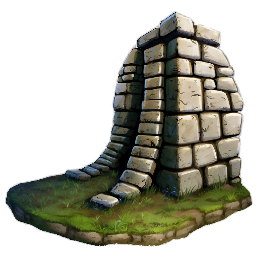 Medieval Rock Wall Png 06292024