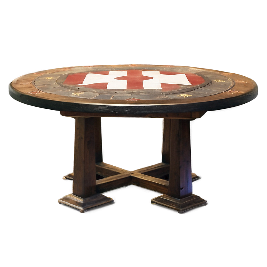 Medieval Round Table Recreation Png 06132024