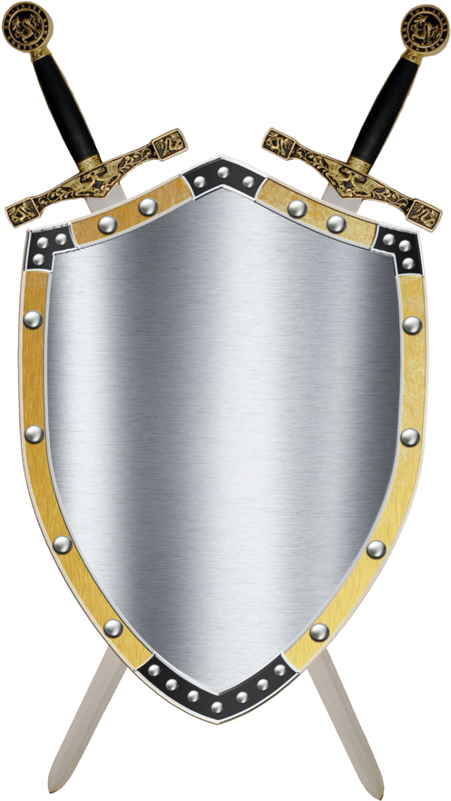 Medieval Swords Clipart - Medieval Swords And Shield Png, Transparent Png PNG with transparent background