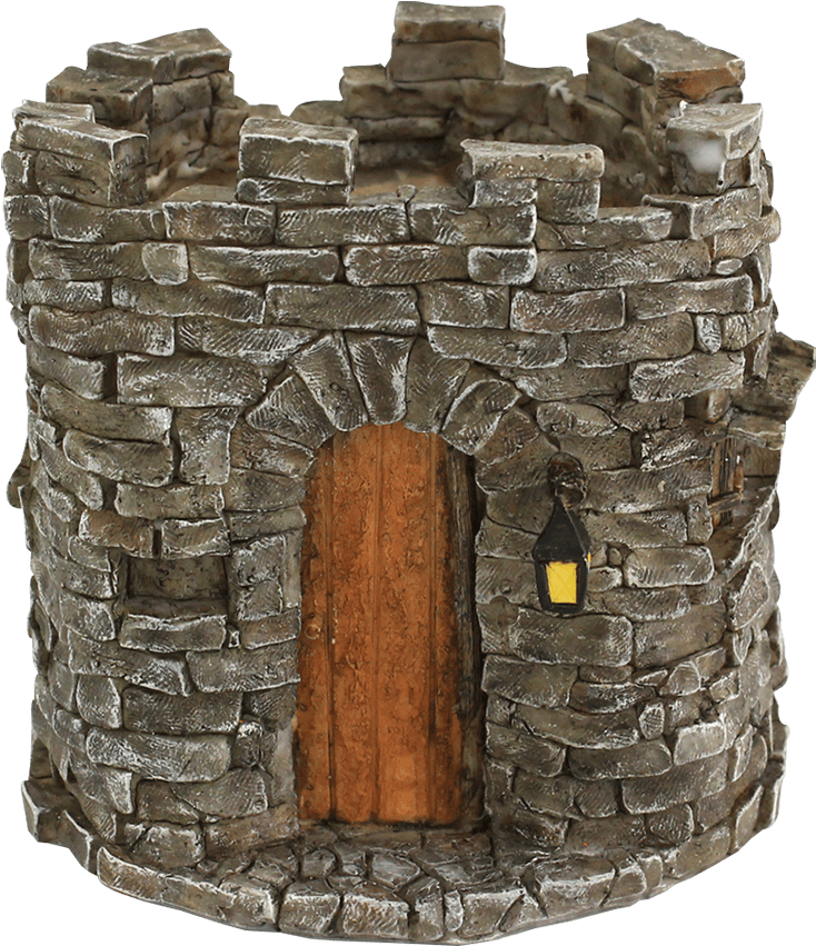 Medieval Stone Tower Model