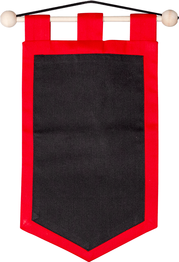 Pointed Satin-back Standard - Medieval Banner, HD Png Download PNG with transparent background