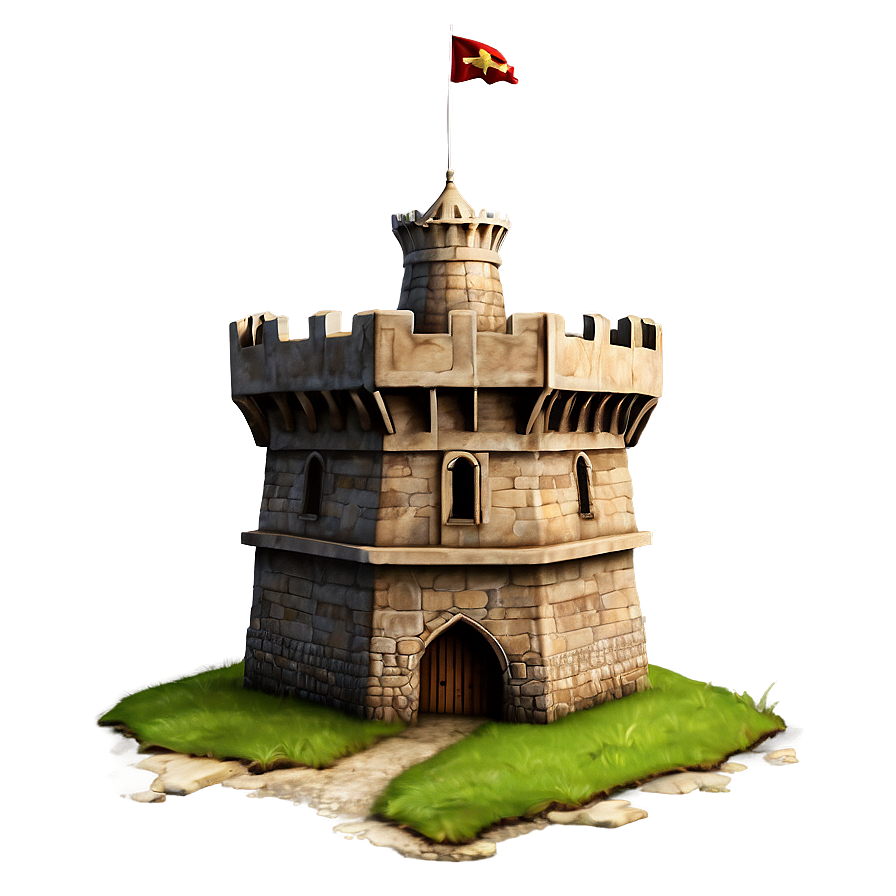 Medieval Tower Fortress Png 06232024