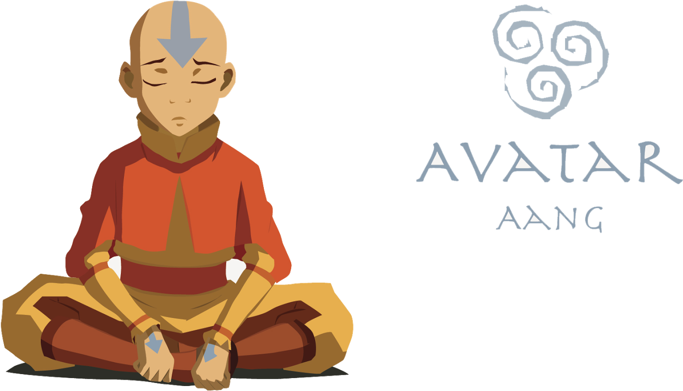 Meditating Avatar Aang