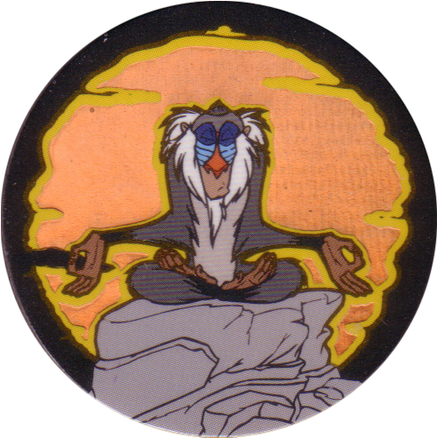 Rafiki Lion King Meditating - Rafiki Meditating PNG with transparent background