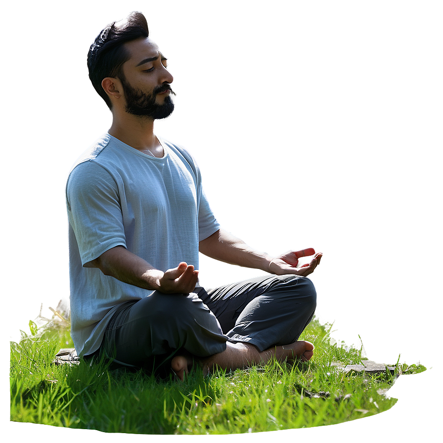 Meditation In Nature Png 19