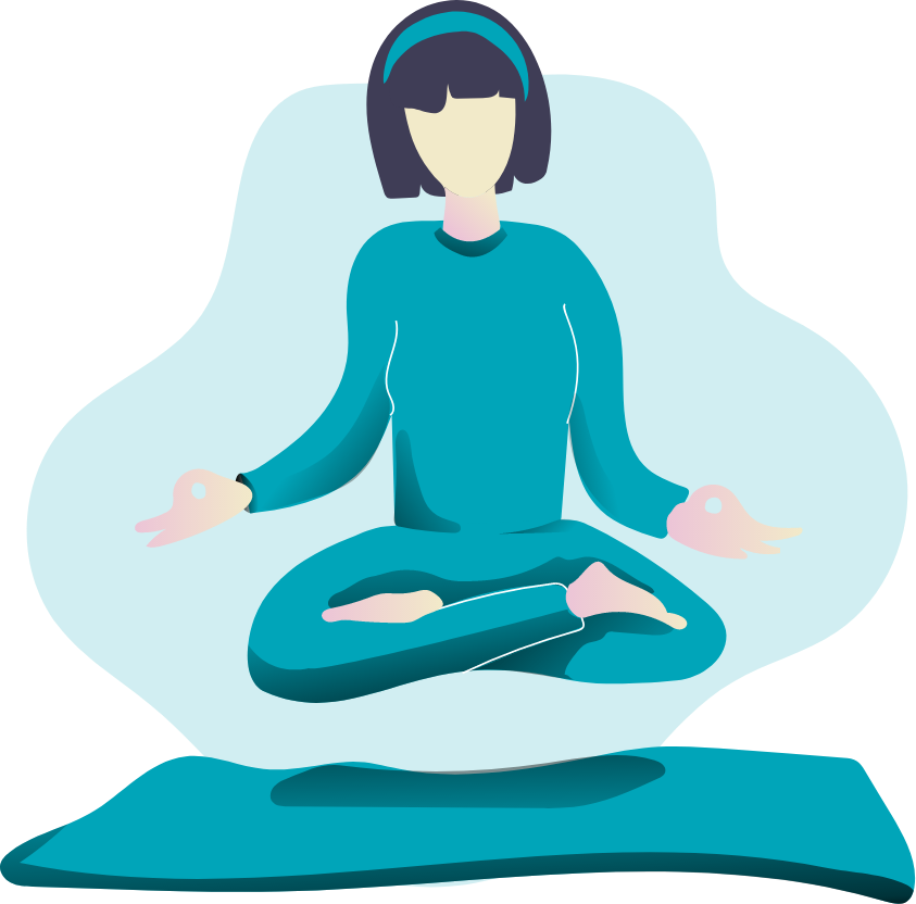 Yoga -01 - Onboarding Screen Meditate, HD Png Download PNG with transparent background