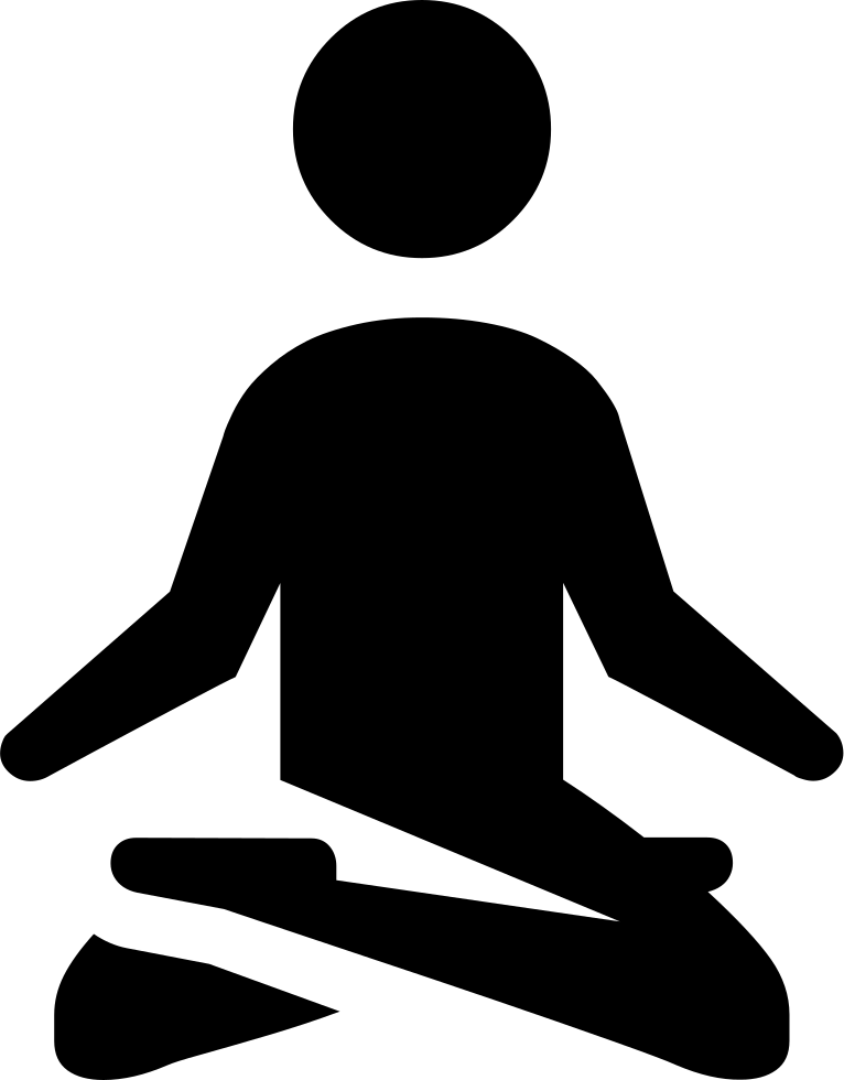 Meditation Silhouette Icon