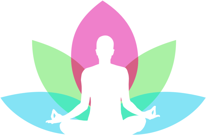 Meditative Yoga Pose Lotus Background