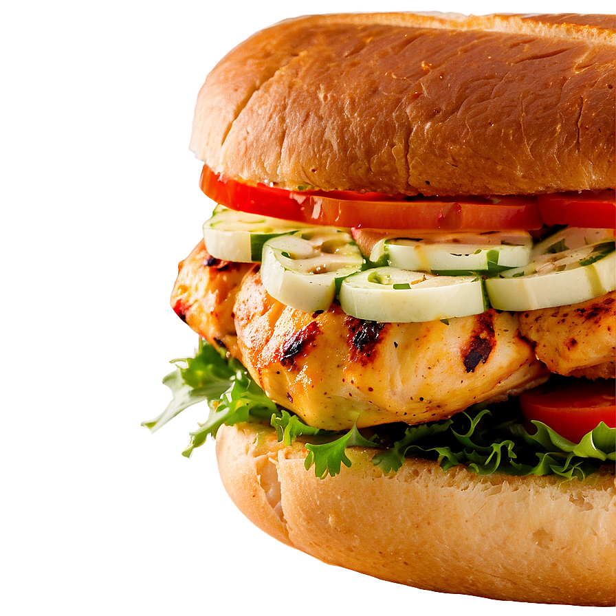 Mediterranean Chicken Sandwich Png 06132024