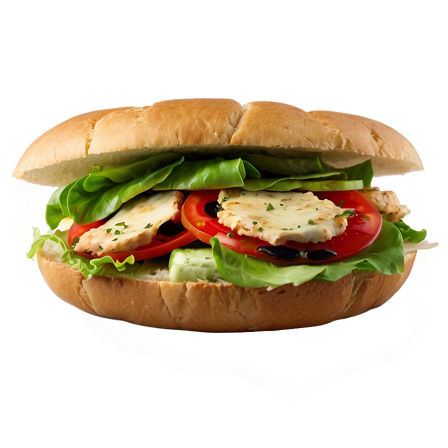 Mediterranean Chicken Sandwich Png 61