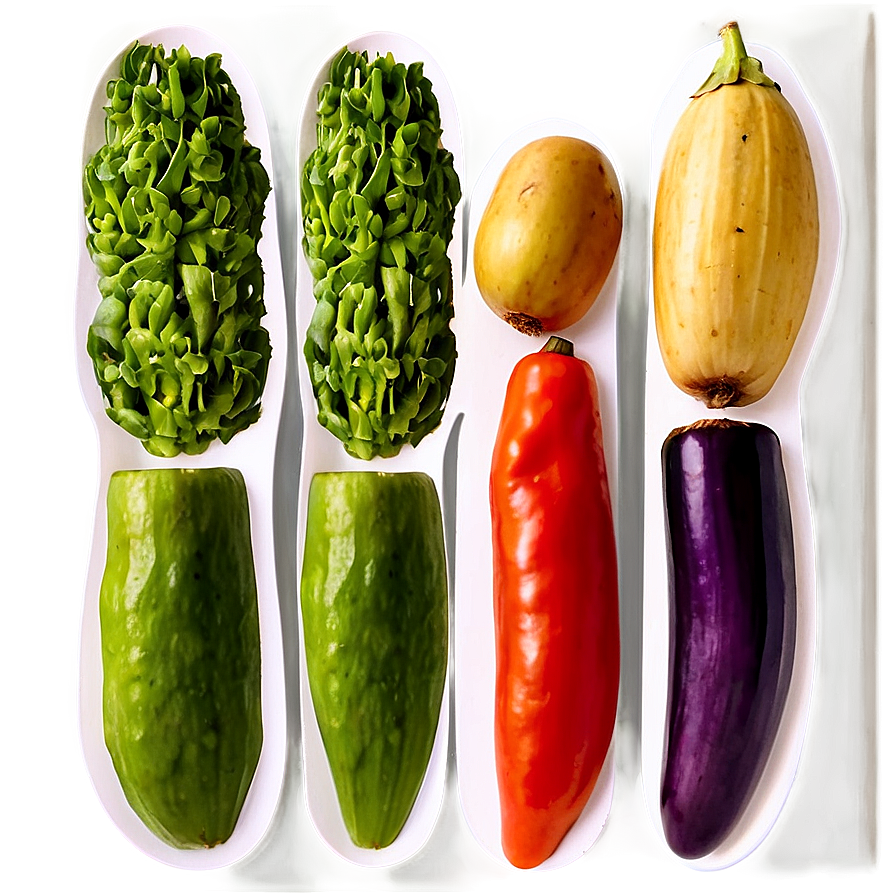 Mediterranean Vegetables Png Gem