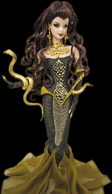 Medusa Barbie Doll