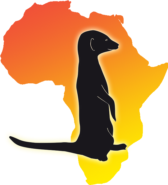 Meerkat Silhouette African Sunset