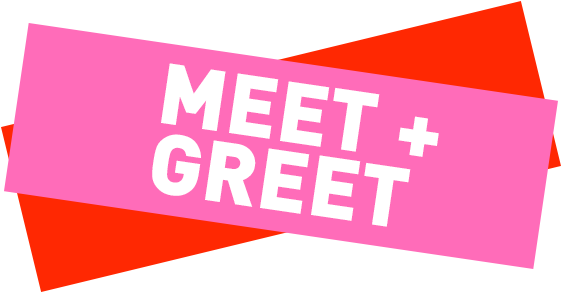Meet And Greet Banner PNG with transparent background
