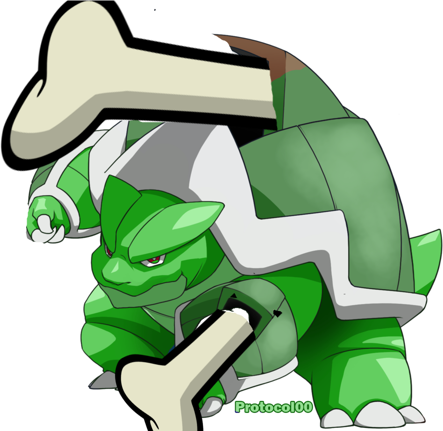 Mega Blastoise By Protocol00 D6l1fpt - Mega Charizard Mega Blastoise, HD Png Download PNG with transparent background