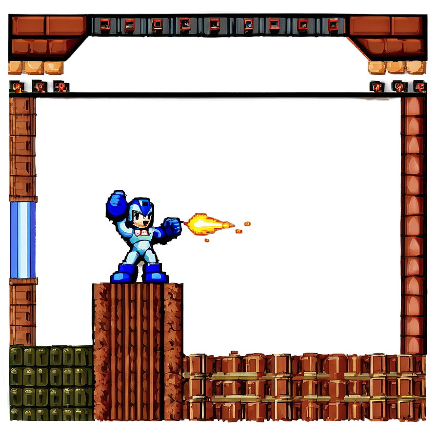 Mega Man 8-bit Png Iqr89