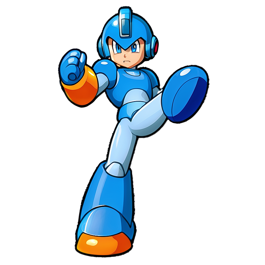 Mega Man Battle Stance Png Ecx19