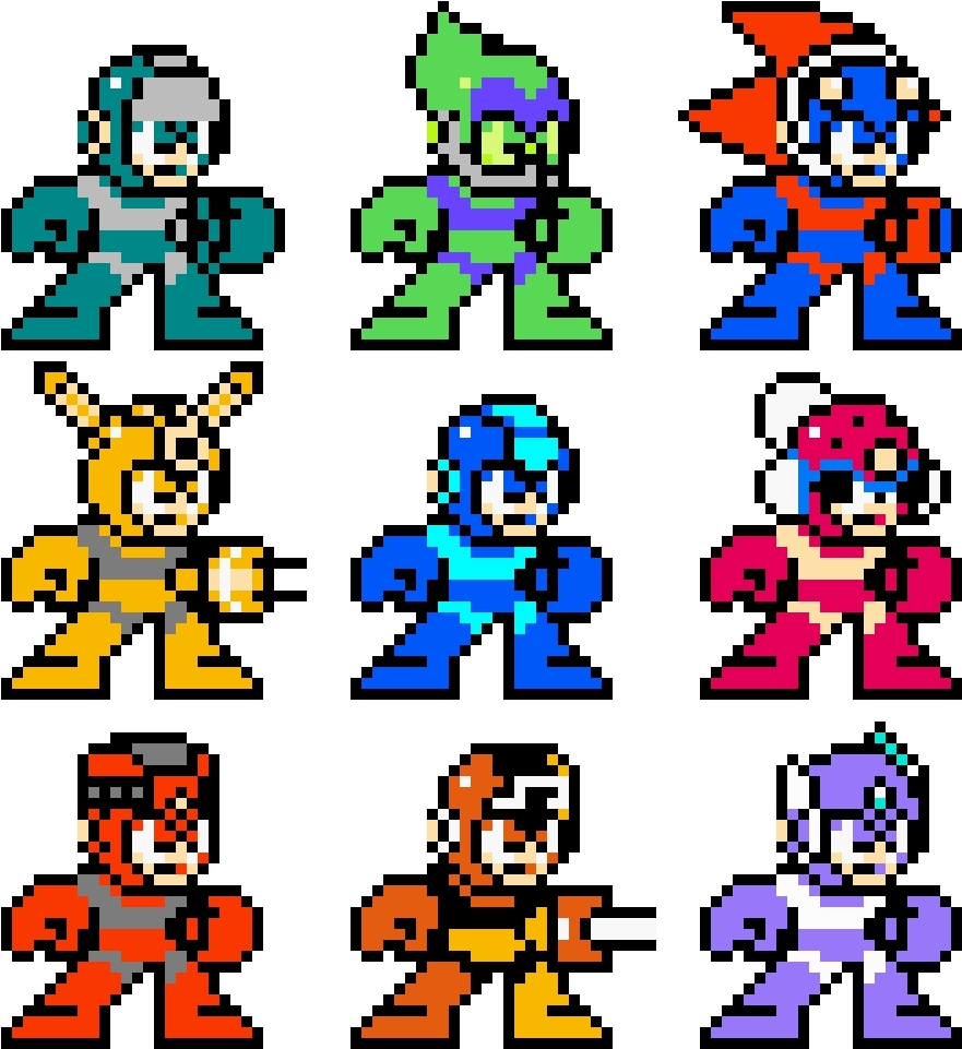 Mega Man Sprite Collection