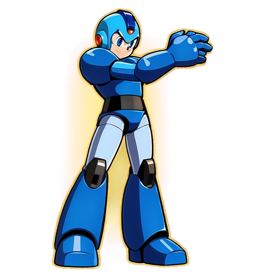 Mega Man Victory Pose Png Tvq56