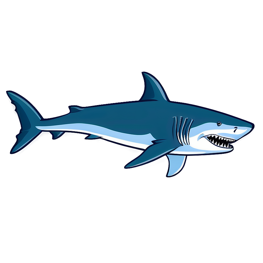 Megalodon Cartoon Png 13